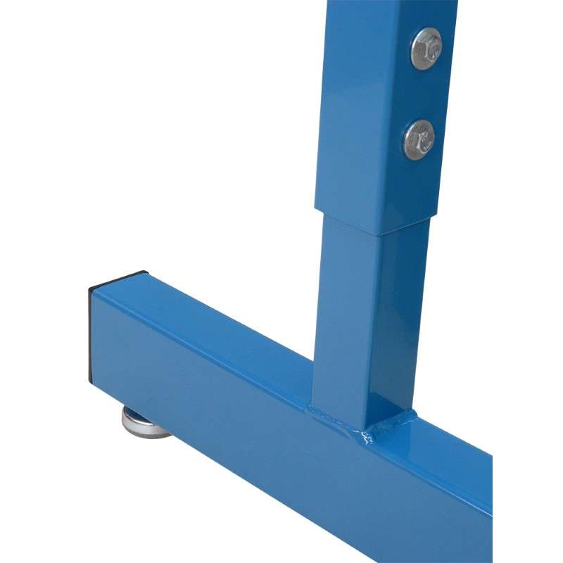 Dewey Adjustable Leg Set Adds 6” - Blue Frame
